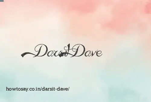 Darsit Dave