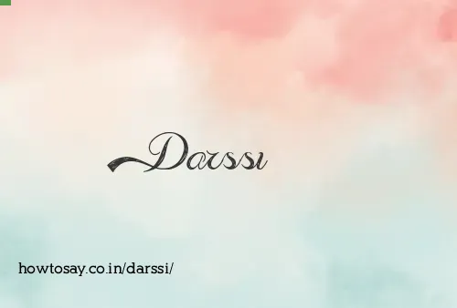 Darssi