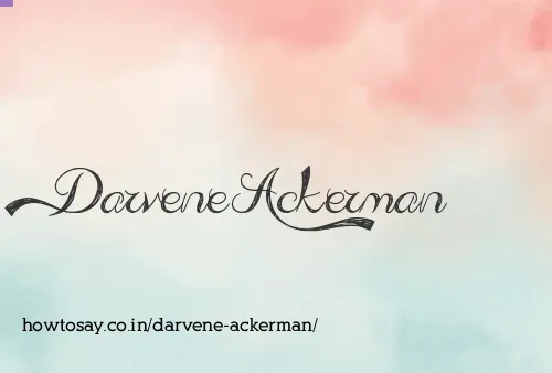 Darvene Ackerman