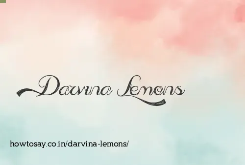 Darvina Lemons