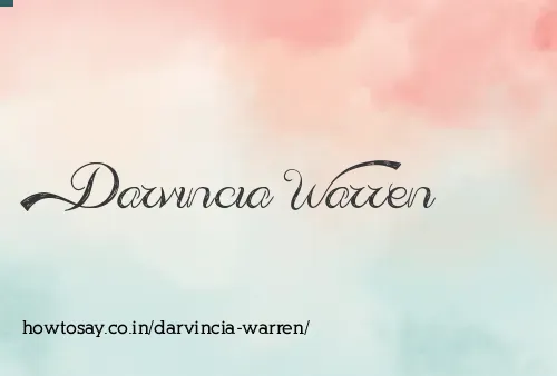 Darvincia Warren