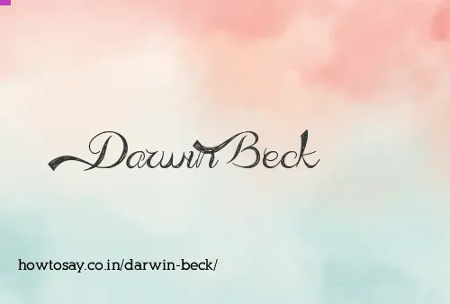 Darwin Beck