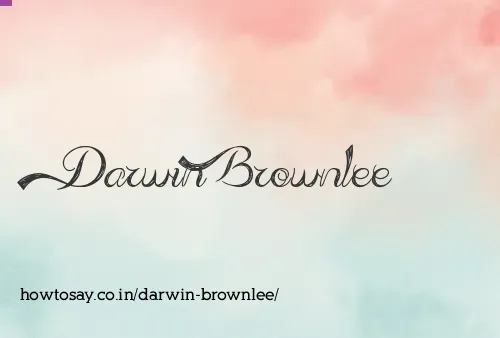Darwin Brownlee