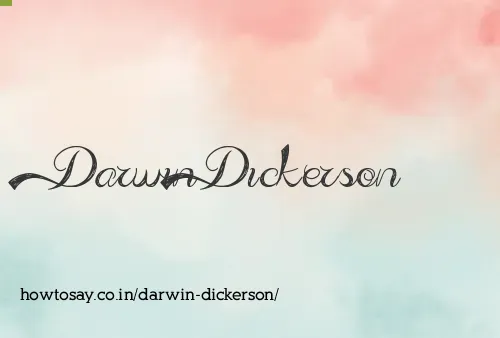 Darwin Dickerson