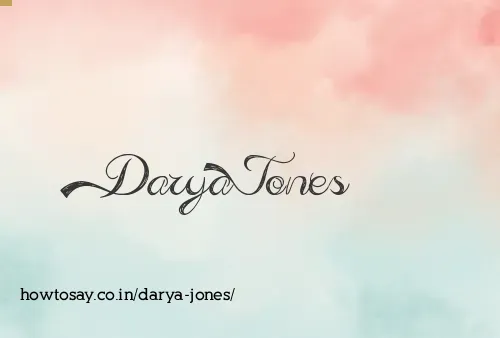 Darya Jones