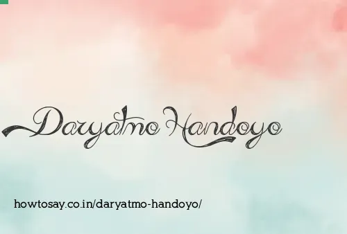 Daryatmo Handoyo