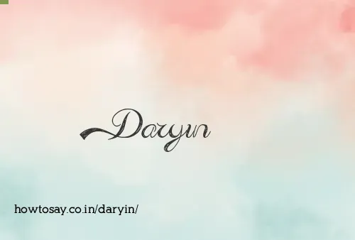 Daryin