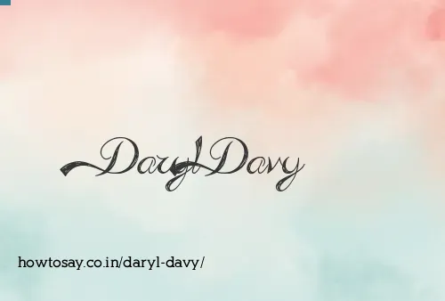 Daryl Davy