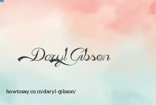 Daryl Gibson