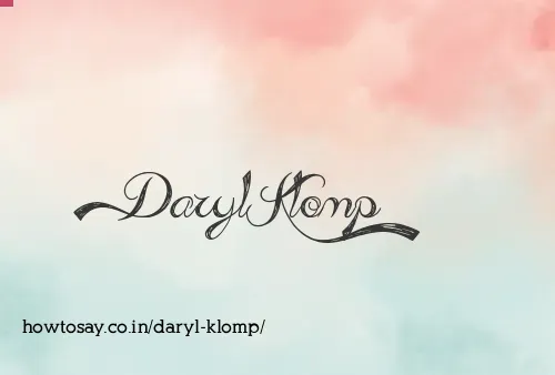 Daryl Klomp