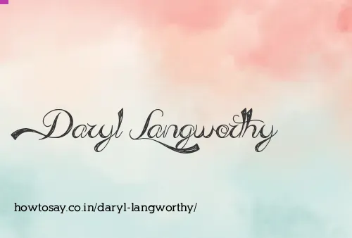 Daryl Langworthy