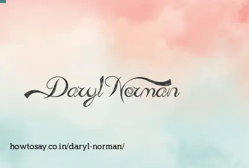 Daryl Norman