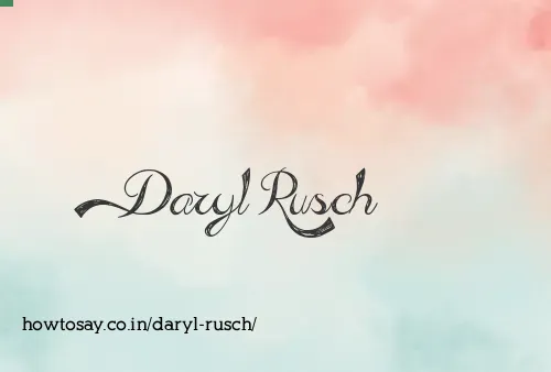 Daryl Rusch