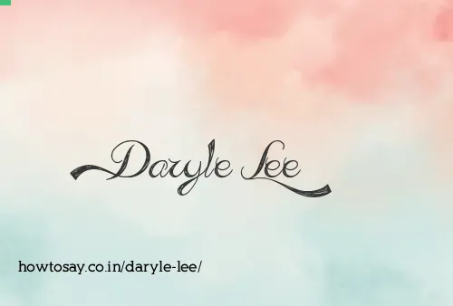 Daryle Lee