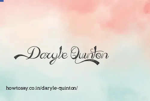 Daryle Quinton