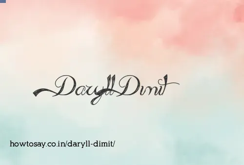 Daryll Dimit