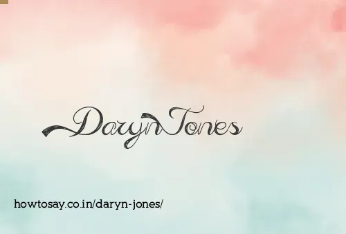 Daryn Jones