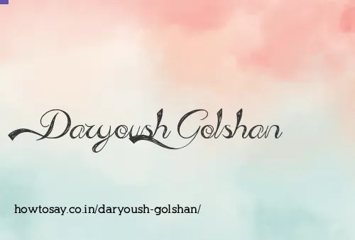 Daryoush Golshan