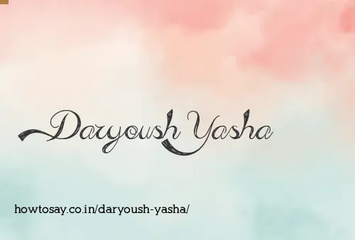 Daryoush Yasha