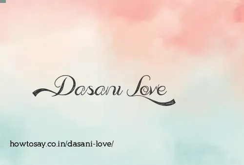 Dasani Love