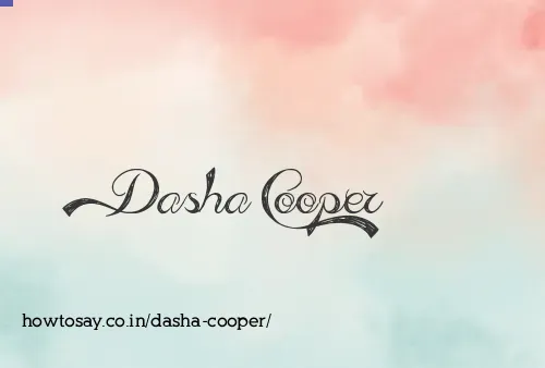 Dasha Cooper