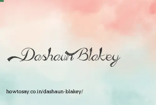 Dashaun Blakey