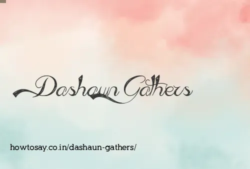Dashaun Gathers
