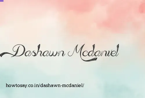 Dashawn Mcdaniel