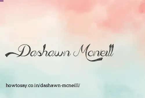 Dashawn Mcneill