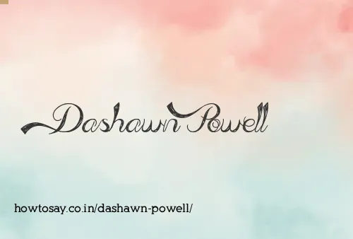 Dashawn Powell