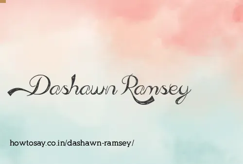 Dashawn Ramsey