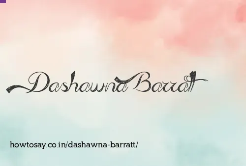 Dashawna Barratt
