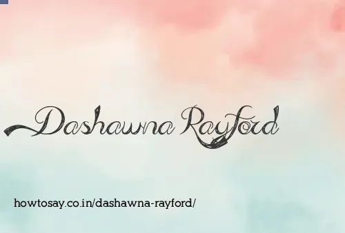 Dashawna Rayford