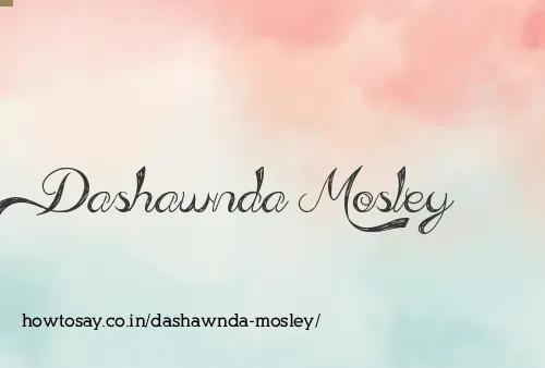 Dashawnda Mosley