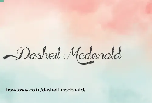 Dasheil Mcdonald