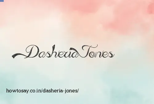 Dasheria Jones