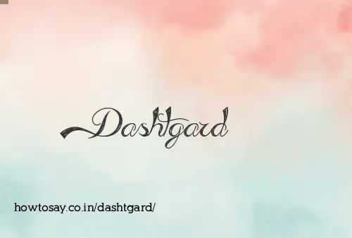 Dashtgard