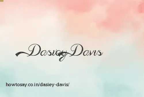 Dasiey Davis
