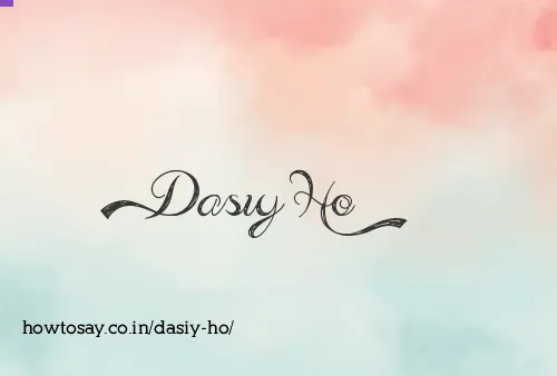 Dasiy Ho
