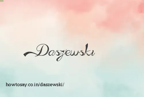 Daszewski