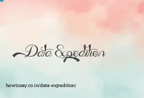 Data Expedition