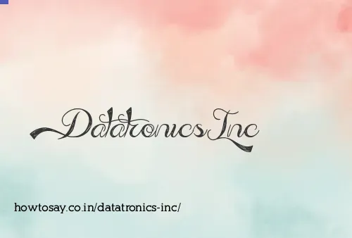 Datatronics Inc
