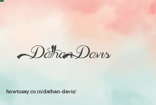 Dathan Davis
