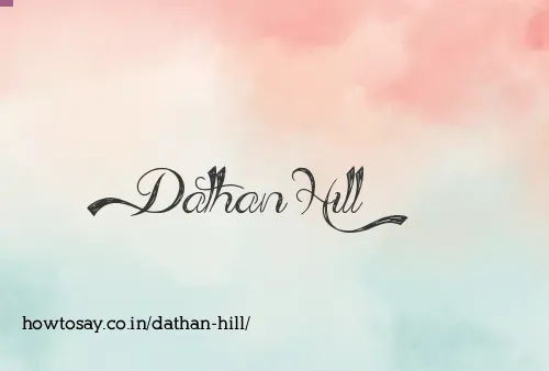 Dathan Hill