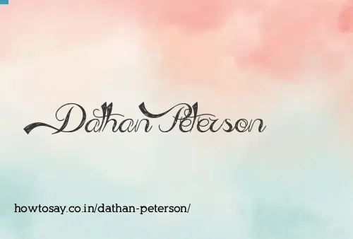 Dathan Peterson