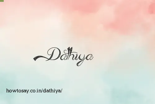 Dathiya