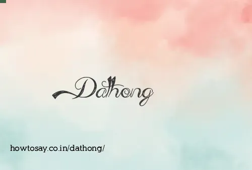 Dathong