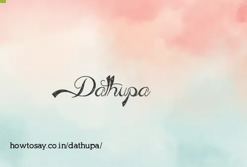 Dathupa
