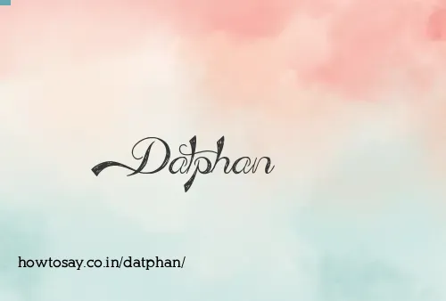 Datphan