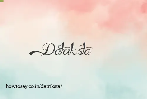 Datriksta